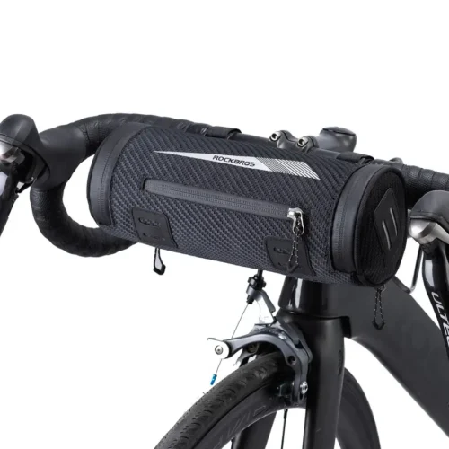 Bolsa de Manillar Cilíndrica Multifuncional ROCKBROS 2L (3 en 1