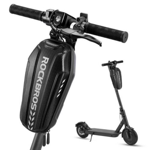 ROCKBROS Bolsa de Scooter Eléctrico 2L/3L Bolsa de Tubo Frontal Bolsa Manillar Impermeable EVA para Xiaomi Mijia M365/M365 Pro/Segway ES/Bicicleta Plegable