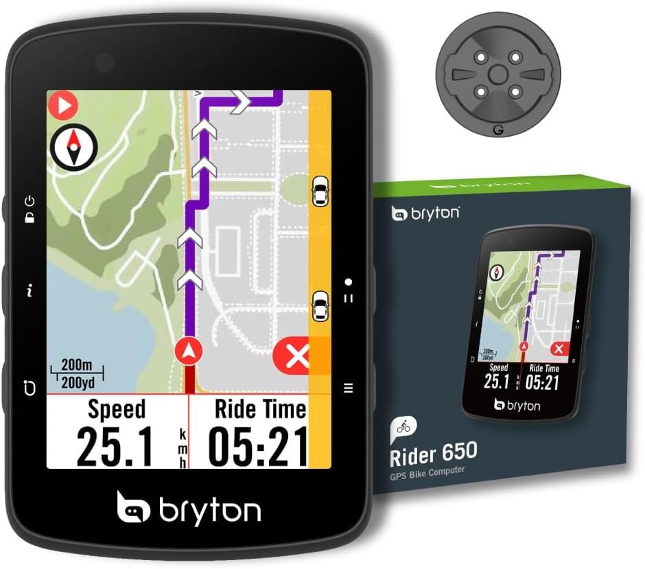 Ciclocomputador Bryton Rider S800 de gran pantalla y bajo consumo