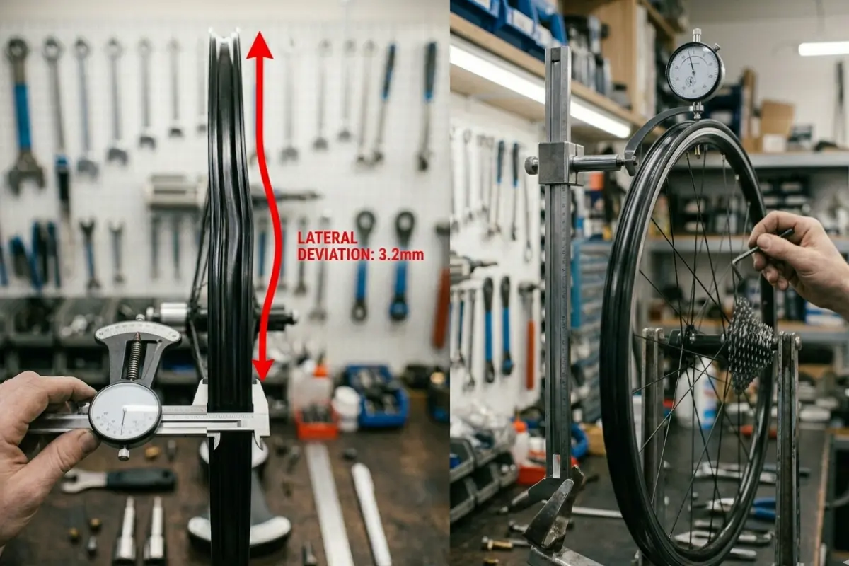 como tensar radios bicicleta