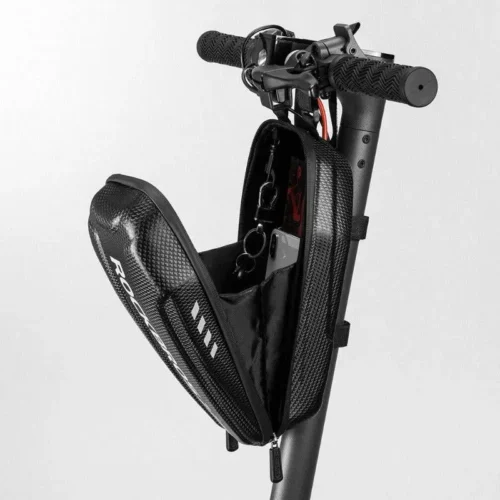 ROCKBROS Bolsa de Scooter Electrico 2L 3L Bolsa de Tubo Frontal Bolsa Manillar Impermeable EVA para Xiaomi Mijia M365 M365 Pro Segway ES Bicicleta Plegable