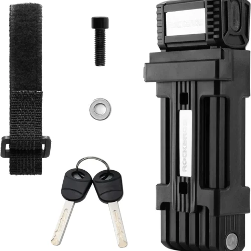 Candado Plegable ROCKBROS Antirrobo | 65 y 88 cm — Para Bici, MTB y Moto