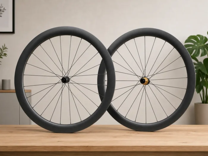 Ruedas de carbono Bikepa perfil 50 mm para carretera y gravel