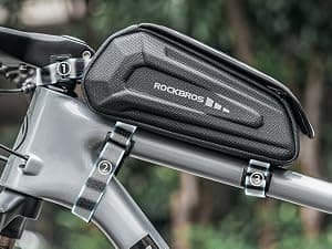 Instalación estable y sencilla de la bolsa ROCKBROS con velcro