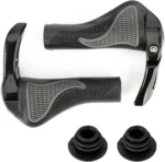ROCKBROS Puños Ergonómicos para Bicicleta de Goma, Empuñaduras de Manillar Antideslizantes para MTB BMX Bicicleta Carretera Accesorios de Ciclismo, Universal