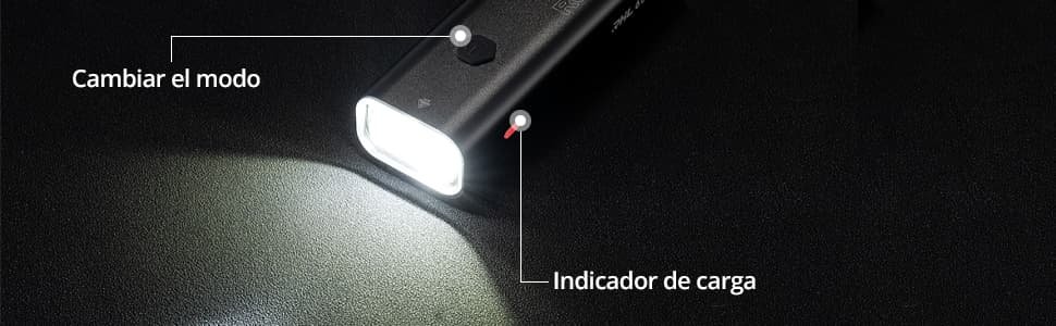 Cambio de modos de iluminación