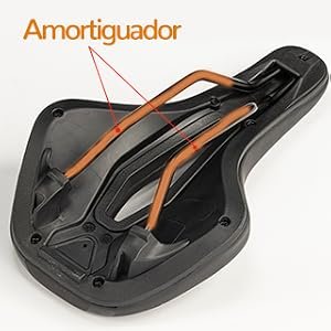 Sillín ROCKBROS compatible con bicicleta de carretera, MTB, gravel y bici urbana