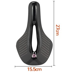 Medidas del sillín ROCKBROS: 27 × 15,5 cm y 350 g de peso