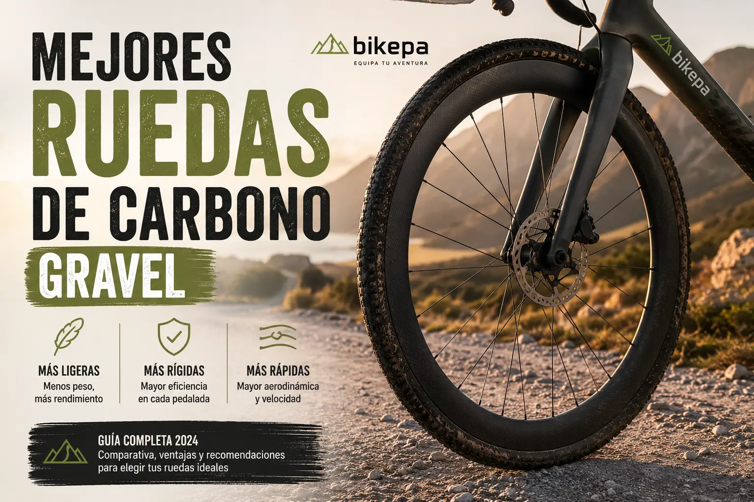 Las mejores ruedas de carbono gravel