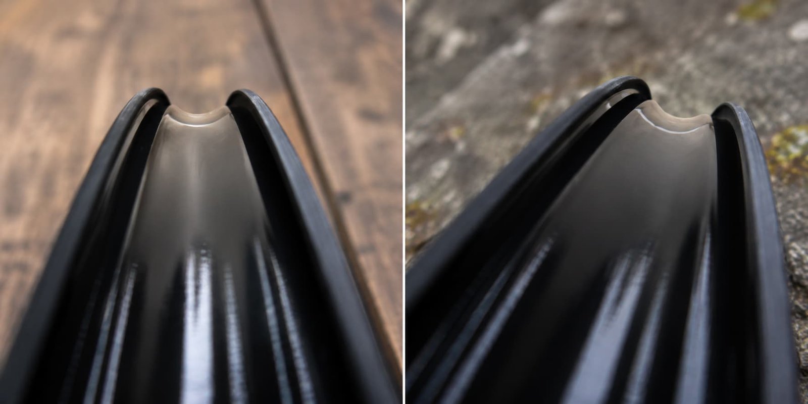 Comparativa visual de las ruedas Con gancho o sin gancho