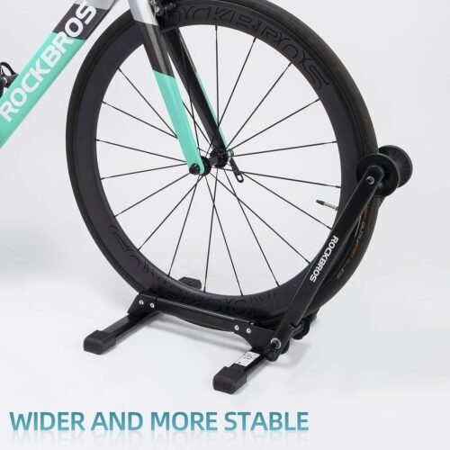 Soporte plegable ROCKBROS para bicicletas: resistente, compacto y fácil de guardar