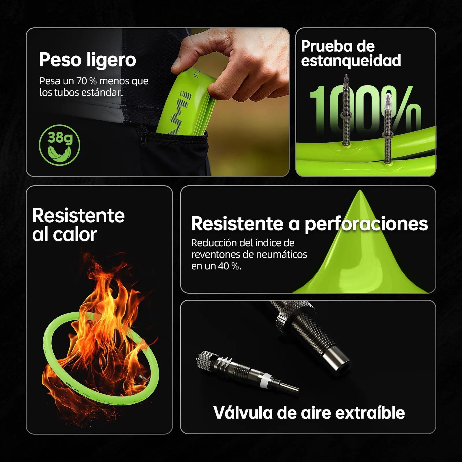 Resistente a perforaciones