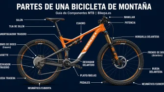 Partes de una Bicicleta de Montaña: Guía de Componentes MTB